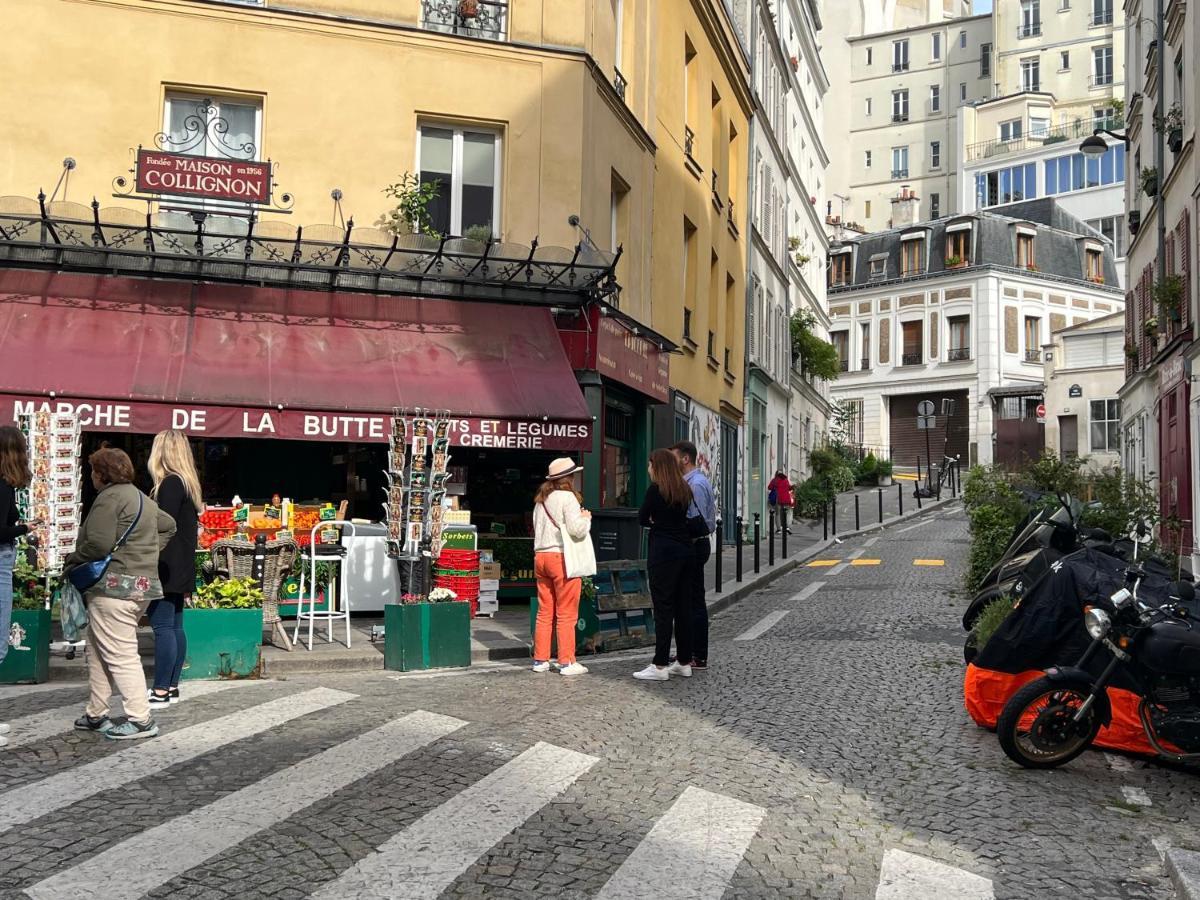 Appartement Montmartre Sacre Coeur Paris Luaran gambar